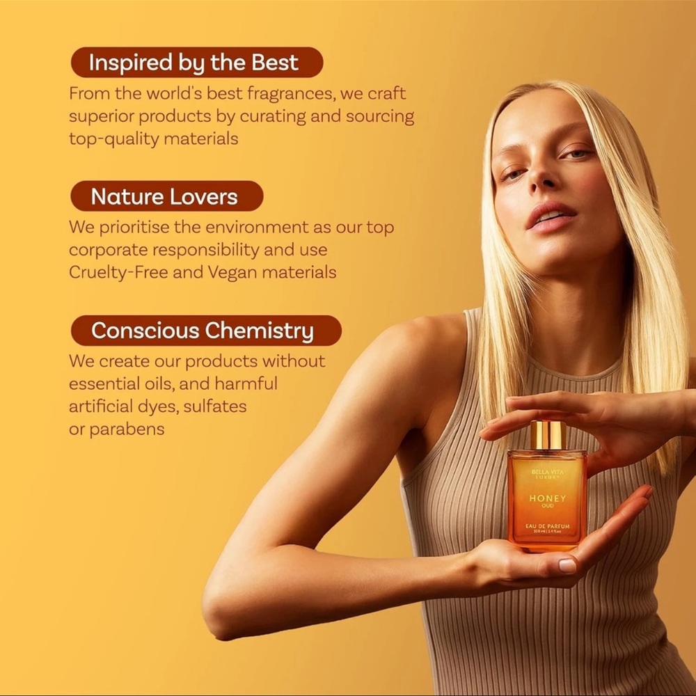 Bella Vita Luxury Honey Oud Perfume - Picture 5 of 8